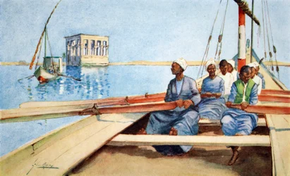 To Philae in a Felucca, from 